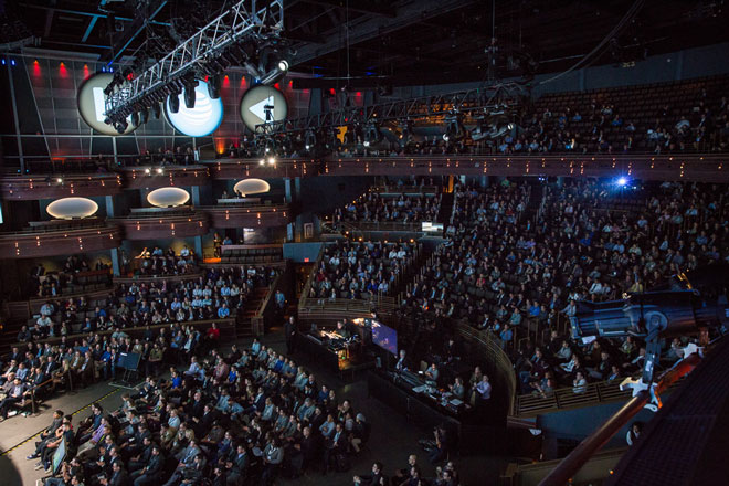 Developer Summit keynote crowd