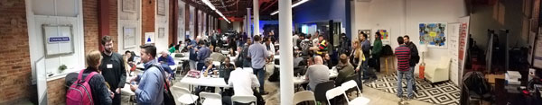 2016 Dallas hackathon panorama