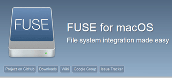 FUSE for macOS screenshot