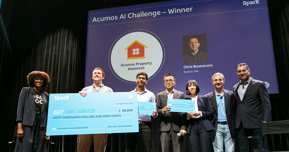 2018 Acumos AI Challenge finalists